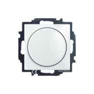 Діммер поворотний у зборі ABB Basic 55, 2251 UCGL-94-507, білий