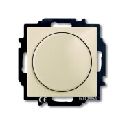 Діммер поворотний у зборі ABB Basic 55, 2251 UCGL-92-507, слонова кістка