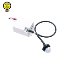 Датчик руху Horoz Electric Smart min. 5сек ± 2 сек max. 8хв, дальність 6м, білий, 088-001-0005-010