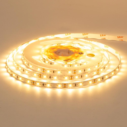 Світлодіодна стрічка біла тепла 12V Motoko smd3528 60led/м 4,8W/м AVT - 1