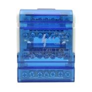 Нульова 'N' шина TNSy5500201, ШНК, DIN-рейка, в корпусі, 4*7 групи