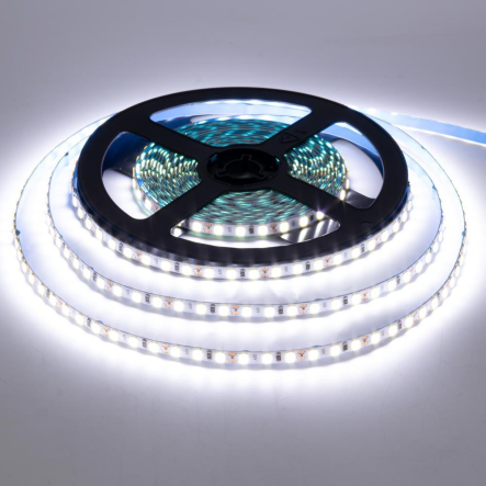Светодиодная лента белая холодная 12V smd2835 120Led/м 9,6W/м IP20 AVT-Prof - 1