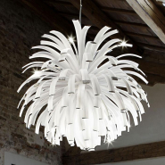 Подвесной светильник Italamp 9х20W G4,E14 chrome, white Swarovski Element