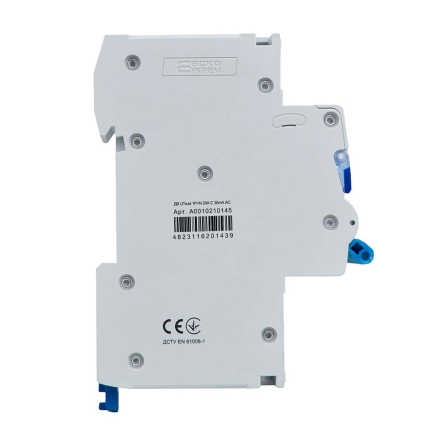 Устройство защитного отключения ДВ АСКО-УКРЕМ UTrust 1P+N (18 mm) 20А C 30мА тип A, A0010210154