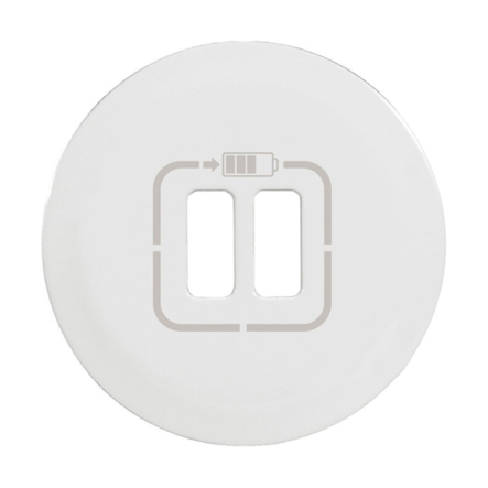 Лицьова панель для розетки 2хUSB LEGRAND Celiane, 68256, біла - 1