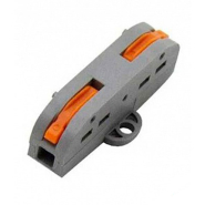 Клемма соединительная (1+1) двухсторонняя Lemanso LMA2620