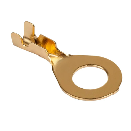 Наконечник кільцевий розрізний без ізоляції DJ431 6B (1-1.5/6) (100шт) - 1