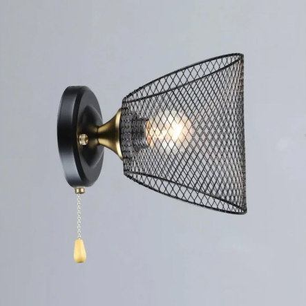 Бра SIRIUS B N6685/1W BK+COP - 1