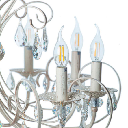 Люстра ARTTOK AMD 270/10P CM+RGD