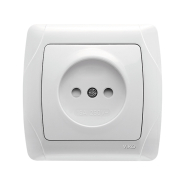 Розетка зі шторками VIKO CARMEN 90561043, білий