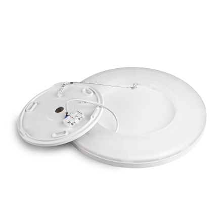 Светильник LED с декоративной подсветкой VIDEX, 18W, 4000K, белый, 27575