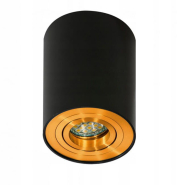 Спот Azzardo Bross1, 1xGU10x50W, 9.6x12.5 см, черный/золото, AZ2955
