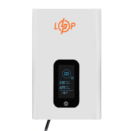 Стабилизатор напряжения инверторный LogicPower LP-W-IS1000, AC 90-310 В, 1000 ВА, 800 Вт, 0029779