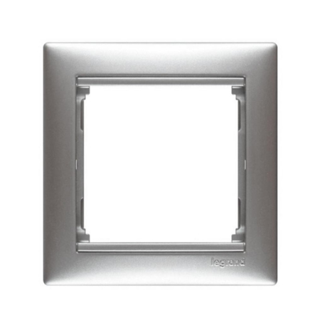 Рамка 1 пост LEGRAND Valena, 770151, алюминий - 1