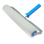 Валик аераційний з ручкою 13/400мм пластиковий, ролик голки, 03-722