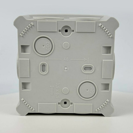 Коробка распределительная СКІМ В1102008, 114х114х54 (К115), IP65, серая