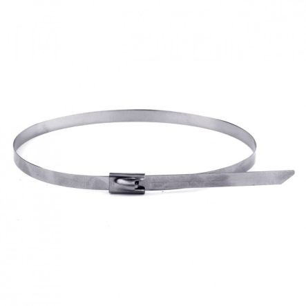 Хомут із нержавіючої сталі ДКС AISI 304, 4,6х150 мм, 27403 - 1