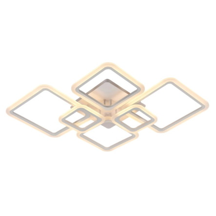 Люстра LED акриловая SIRIUS 6119-6 WT, 106W