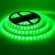Светодиодная лента зеленая 12V smd5050 60led/м 14,4W/м IP20 MTK 1015415