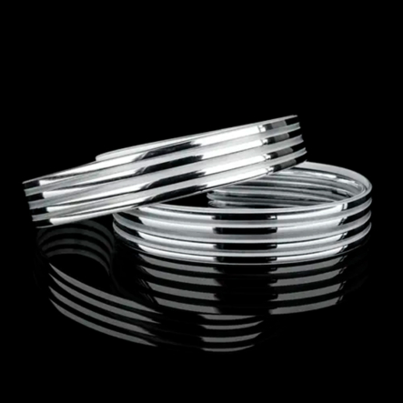 Декоративная лента к светильнику DEL-R-20-18-4DIY, серебристая, DS-R260-08-4S