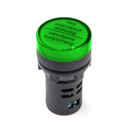 Світлодіодний індикатор TAKEL AD22-22DS 36V АC/DC, зелений, 505007з