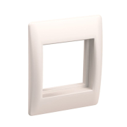 Рамка та супорт Праймер, для кабель-каналів універсальний, на 2 модулі, IEK, CKK-40D-RU2-K01