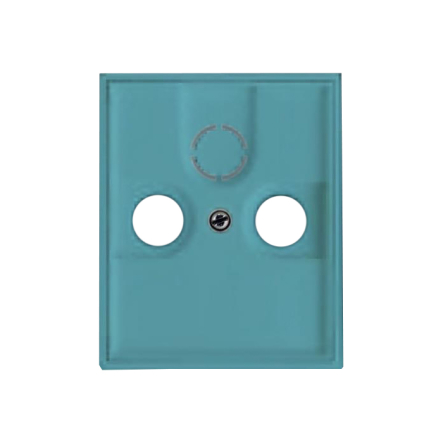 Центральная пластина телевизионной розетки TB+P+SAT - 1