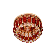 Светильник точечный Feron СD2119A, MR16, GU5.3, 50W, прозрачный/красный/золото