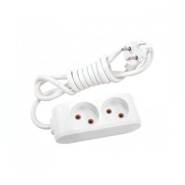 Удлинитель 2гн 2м бел. MULTI-LEТ VI-KO