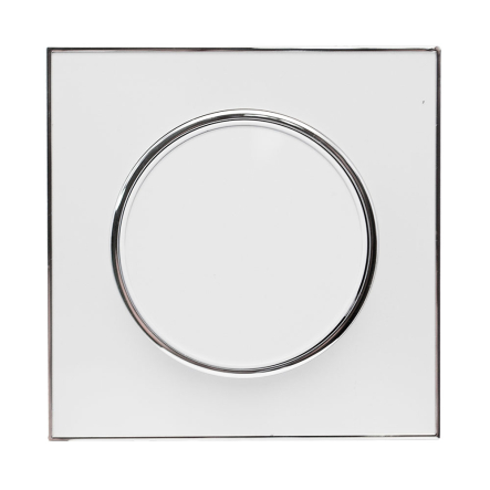 Вимикач 1-кл. RIGHT HAUSEN LAURA білий HN-015011 - 1