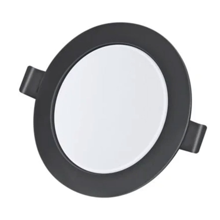 Светильник LED встраиваемый 1-RDL-0641-IP-BL MAXUS RDL 6W, 4100K, 1200 Lm, IP44, Ø 100 мм, Black