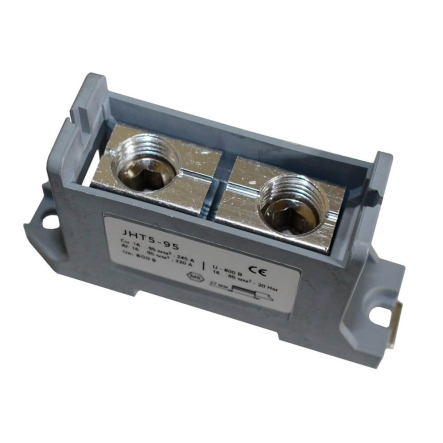 Клемма силовая TNSY СКНГ-JHT5-95, 220 А, 16-95 кв.мм., "N", синяя, 5506241