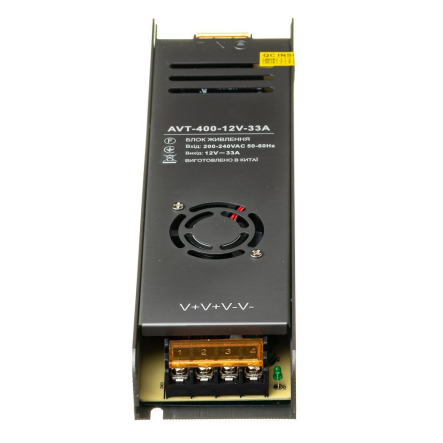 Блок питания AVT 12V IP20 33.3А - 400W