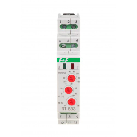 Регулятор температуры F&F RT-833 для управления скоростью вентилятора - 1