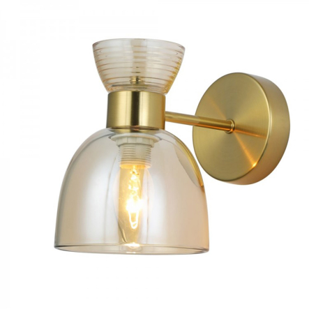 Настінний світильник Ardero BL1210-2ARD MARSEILLE, Е14, 230V, 205х130х170 мм, під лампу, золотий - 1