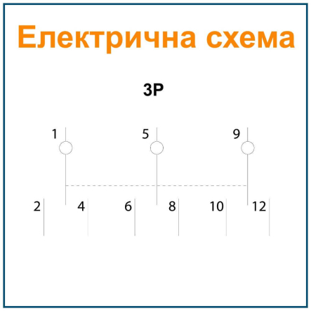 Ручний перемикач введення резерву АСКО RPV 3P 32A, І-0-ІІ, перекидний - купити з доставкою | ☎ (050) 456-56-13