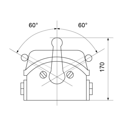 Рубильник перекидний АСКО&nbsp;QS5&#8209;100P/4, 100&nbsp;A, 1&#8209;0&#8209;2, A0100010012 - 7