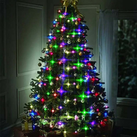 Гирлянда LED конусная с пультом 160см Tree Star Dazzler. 64 LED, 220V