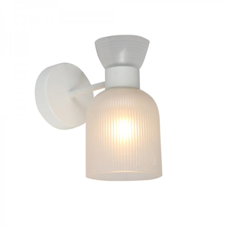 Настенный светильник Ardero BL1610ARD SHARLOTT, Е14, 230V, 190х110х195 мм, под лампу, белый - 1