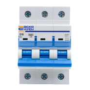 Автоматичний вимикач АСКО-УКРЕМ ВА UTrust 3P 10А С, 6kА, A0010210105