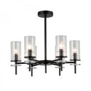 Светильник Ardero CHICAGO BL1760-1ARD под лампу E14х6, 520х470мм, чёрный