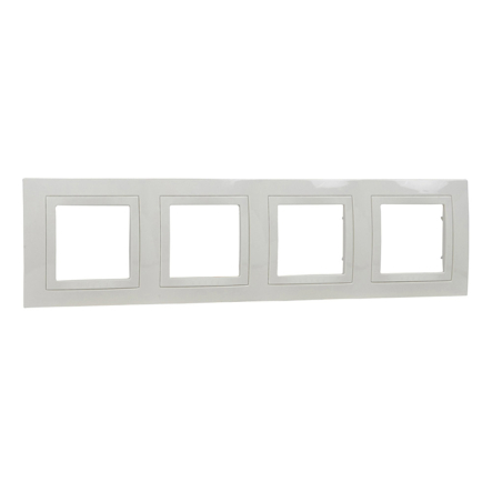 Рамка 4-місна слонова кістка Schneider Electric Uniсa BASIC, MGU2.008.25 - 1