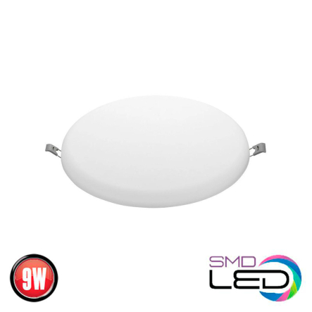 Світильник світлодіодний HOROZ Electric STELLA-9, 9W, 4200K, 765Lm, коло, Ø91мм, білий, 016-052-0009-030 - 1