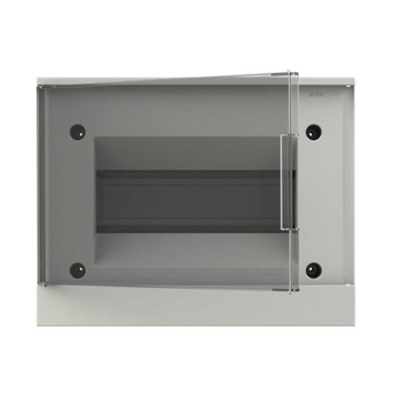 Щит распределительный ABB BASIC E, 1SZR004002A1203, 8 модулей встраиваемый, IP41 (прозрачная дверца) - 1