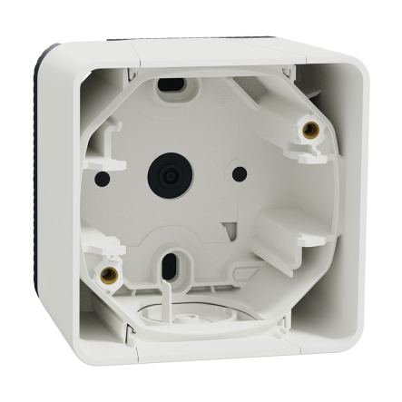 Бокс для зовнішнього монтажу, IP55, Schneider Electric Mureva Styl, білий, MUR39911 - 1