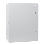 Корпус АБС-пластик АСКО-Укрем, ударостойкий, с монтажной панелью, непрозрачные дверки, 40*50*24, ІР65, A0270010021