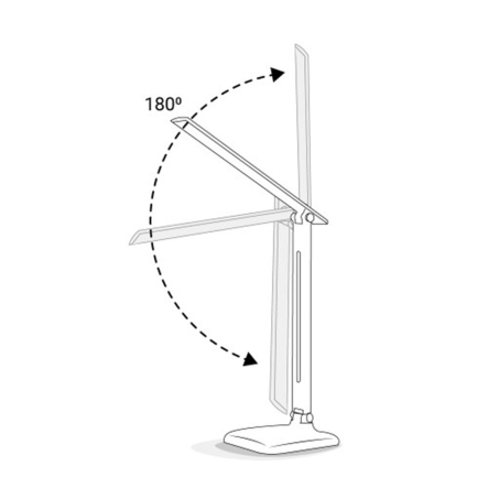 Настольная лампа Ardero DE1725ARD 9W, 6500К, розовый, 7795