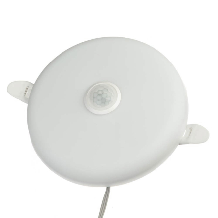 Світлодіодний світильник із датчиком AVT-SENSOR ROUND ESTER-18W, 18W, 5000K, IP40, 132мм, 1022818 - 1