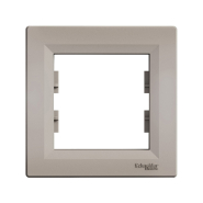 Рамка 1-постова Schneider Electric ASFORA, бронза, ЕРН5800169