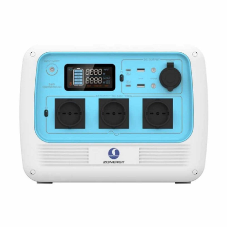 Портативна Зарядна Станція ZONERGY Baldr 1000WB700-S0, 1000(1400) Вт, 716 Вт*год, 320*212*230 мм, 37260 - 1